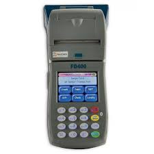 Instructions on how to run a credit card, debit card, or check, and how to batch out and replace the paper on a verifone eclipse terminal. First Data Fd400 Credit Card Machine