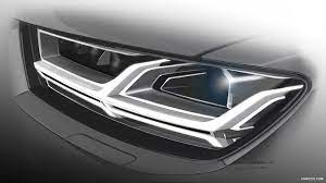 2016 Audi Q7 Wallpaper Headlamp Design Car Headlights Car Design