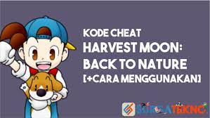 170 Kode Cheat Harvest Moon Back To Nature