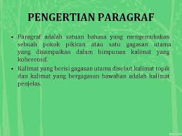 Contoh kalimat gerund sebagai kata depan. Paragraf Atau Alinea Oleh Ratih Kurniasih Pengertian Paragraf
