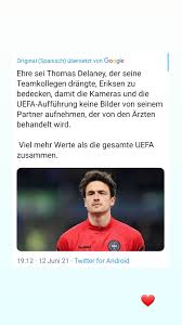 Denmark star christian eriksen was reported to be in a stable condition after collapsing during the first half of denmark's opening euro 2020 match against finland in copenhagen. Pehmak5wpb0djm
