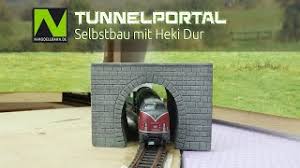 Alles weitere erfahrt ihr in dem video. Tunnelportal Selbstbau Mit Heki Dur N Modellbahn Youtube
