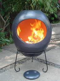 Find deals on products in lawn & garden on amazon. Modern Extra Large Ellipse Shaped Mexican Chimenea With Stand Savvysurf Co Uk