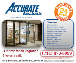 Get 5% in rewards with club o! Accurate Door Glass Inc 699 S State College Blvd Ste C Fullerton Ca 92831 Yp Com