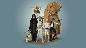 Share the best gifs now >>>. Aang Katara Sokka General Iroh Appa Momo Lemur Avatar Avatar The Last Airbender Star Wars Prince Zuko Crossover Han Solo Chewbacca Jar Jar Binks Padme Amidala Luke Skywalker Yoda Wallpapers Hd