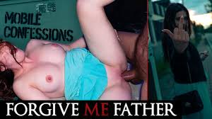 Forgive Me Father - young lady with very small pussy but large pussy lips  fucked roughly to orgasm