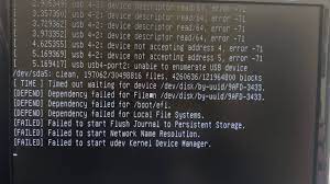 boot - Failed first time bootup - Ask Ubuntu