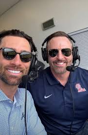 Charlie Culberson and Ben Ingram #Bravesradio in the booth today. Via  Charlie Culberson IG