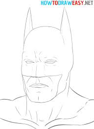 Follow along to learn how to draw batman step by step, easy. How To Draw Batman Face Paint