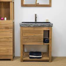 Découvrir les prix, catalogues et toutes les nouveautés. Meuble En Teck Massif Cosy 67cm Vasque Noir