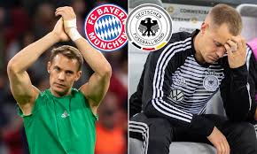 Manuel neuer was born to mr. Bayern Munich Threaten Boycott Of German National Team If Manuel Neuer Is Dropped Daily Mail Online