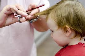 Baby and toddler hair clips with hair taming cream: When You Should You Cut Your Baby S Hair Madeformums