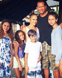 Jennifer lopez talks about life under quarantine and 'world of dance'. Jennifer Lopez And Fiance Alex Rodriguez Are Focusing On Their Blended Family Amid Split Claims Daily Mail Online