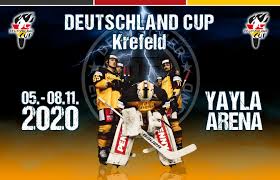 Deutscher eishockey bund logo by unknown author license: Deutschland Cup 2020 Findet Im Dreierformat Statt Deutscher Eishockey Bund E V
