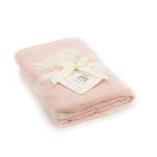 Buy a personalized baby blanket now! White Ribbon Bashful Bunny Baby Blanket By Jellycat White Ribbon
