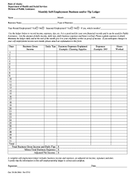 In case the vital details become lost inside the program, it isn't to honest well. Self Employment Ledger Fill Out And Sign Printable Pdf Template Signnow