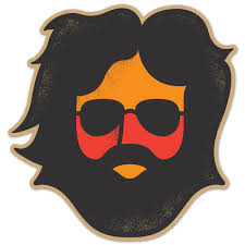 Jerry Garcia Bus Bumpersticker