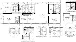 Double wide homes floor plans available from solitaire homes area. Elkhart 28 X 76 2036 Sqft Mobile Home Factory Expo Home Centers