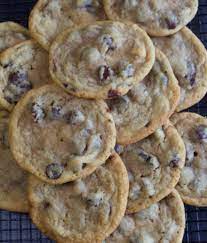 Thin Chewy Chocolate Chip Cookies My Country Table Recipe Chocolate Chip Cookies Chewy Chocolate Chip Cookies Cookies Recipes Chocolate Chip