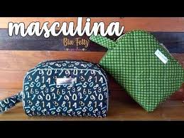como fazer necessaire masculina bia feltz youtube bag pattern fabric bags little bags