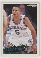 Debuting in the early '90s means that most of his initial cards were overproduced and fairly plain. Jason Kidd Rookie Card Basketball Cards