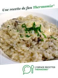 Risotto Ail Champignons Recette En 2020 Recette Risotto Champignon Recette