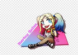 Maybe you would like to learn more about one of these? Harley Quinn Chibi Art Manga Anime Harley Quinn Anime Kunst Baseball Png Pngwing