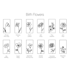 Pin On Birth Flower Collection