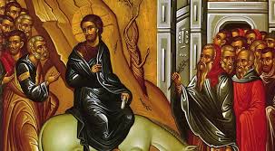 Επισκοπική εγκύκλιος κυριακής των βαΐων 2021. Kyriakh Twn Baiwn Eyaggelio Apostolos Kai 8eia Leitoyrgia Binteo Larissanet Gr