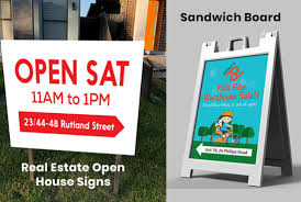 Maybe you would like to learn more about one of these? Design Excellent Open House Signs And Frame Sandwich Board For Your Business By Ranatamoornisar Fiverr