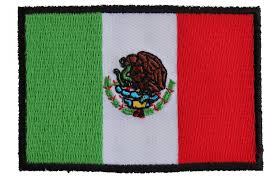 This nation's naval ensign is the same as its national flag. Mexico Flag Patch International Flags Thecheapplace
