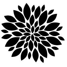 1372419499313118533flowers Black Png 3000 3000 Flower Silhouette Free Flower Clipart Flower Clipart