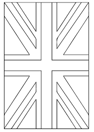 United Kingdom Flag Flag Coloring Pages American Flag Coloring Page Bunting Template