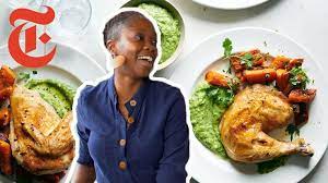 Crispy Garlic Chicken With Creamy Guasacaca Sauce Yewande Komolafe Nyt Cooking Youtube In 2021 Nyt Cooking Cooking Garlic Chicken