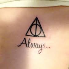 Deathly Hallows Tattoo Even After All This Time Always Always Tattoo Tattoos Triangle Tattoo