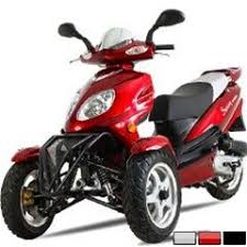 Sunny Powersports 50cc Trike Trike Scooter Scooter 50cc Gas Motor Scooters