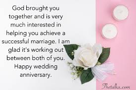 Christian Wedding Anniversary Wishes For Couple Parent Friends