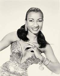 Celia Cruz Celia Cruz Vintage Black Glamour Salsa Music