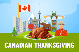 Canadian Thanksgiving - 5 October 2025!
