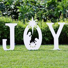 4.8 out of 5 stars 12. Joy Nativity Yard Sign Christmas Yard Art