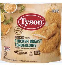 Tyson panko breaded chicken breast tenderloins. Pin On Future Home Groceries
