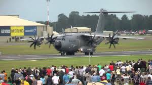 The uk ministry of defence has issued a £50 million ($69 million) tender for a medium weight aerial delivery (mwad) system to airdrop equipment and vehicles from a400m atlas transport aircraft. Airbus A400m Atlas Amazing Takeoff Capabilities Youtube