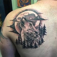 Wolf hình xăm sói mini cho nữ. 50 Hinh XÄƒm Cho Soi Hu TrÄƒng Ä'áº¹p Nháº¥t