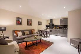 Find the perfect open plan kitchen living area stock photo. 1 Bedroom Apartment Open Plan Lounge Dining Kitchen Area Picture Of Mansio Suites Headrow Leeds Tripadvisor