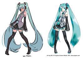 初音ミクを自分の絵柄で書いてみた”タグ「HatsuneMikuDraw」まとめ - Togetter