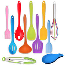Whether the food is baked, fried, sautéed, bo. Kitchen Silicone Utensil Set Cooking Utensils 11 Pcs Kitchen Utensils Set Heat Resistant Non Stick Cookware With Spatulas Serving Spoons Kitchen Tools Kitchen Gadgets Multicolor 11 Pcs Buy Online