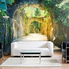 Nature 3d Mural Wallpaper Murals For Sofa Walls The Magic Of 3d Mural Wallpaper Designs Fo Design Living Room Wallpaper Mural Wallpaper Wallpaper House Design