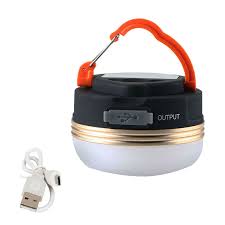 Rechargeable Led Camping Hiking Lantern Outdoor Magnetic Tent Lights Usb Lamp Ebay