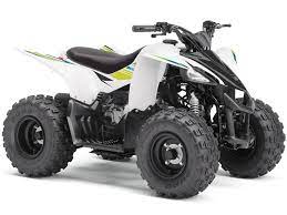 Quad as a word or prefix usually means 'four'. Yamaha Yfz50 Kinderquad