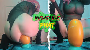 The biggest inflatable anal plug you can get - Elemental Toys PHAT XL
